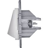 Вывод кабеля IP21 - Legrand Inspiria - с зажимом для кабеля - белый — фото 5