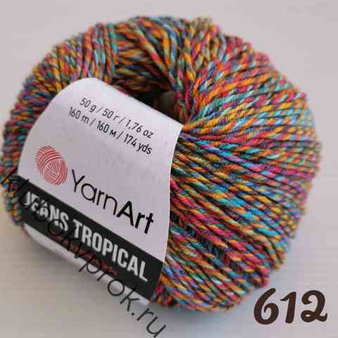 YARNART JEANS TROPICAL 612,