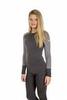 Janus Merino Wool женская терморубашка темно-синяя - 2