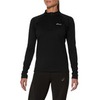 Рубашка беговая Asics Ess Winter 1/2 Zip женская black - 1