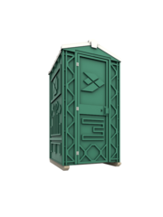 Мобильная туалетная кабина ECOSTYLE Экогрупп(1200x1100x2200см;75кг;зеленый) - арт.560146