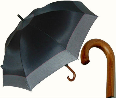 Купить онлайн Зонт-трость Perletti Time 25933-black-Golf black scuro в магазине Зонтофф.