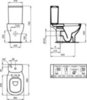 Ideal Standard Tesi T356801 Бачок для унитаза напольного