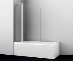 WasserKRAFT Leine 35P02-110 Шторка для ванны, цвет: хром фото