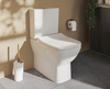 VitrA Integra Square 9833B003-7204 Комплект напольного безободкового пристенного унитаза с тонким сиденьем микролифт
