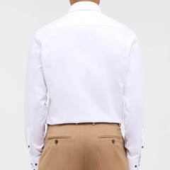 Сорочка мужская Eterna Modern Fit 2132-X171-00 из ткани Dynamic Cotton белая