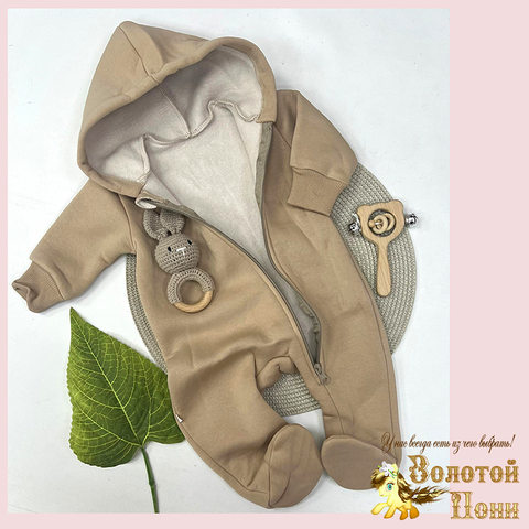 Комбинезон трик/начес детский (62-74) 260831-R9031