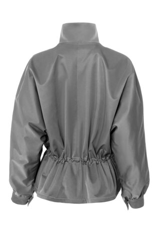 «Air jacket» Ветровка с драпировкой на молнии.