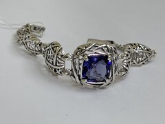 Микадо (браслет  из серебра)