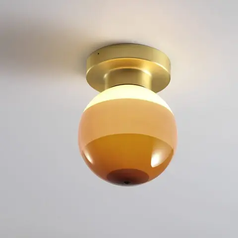 Фото: Настенный/потолочный светильник Dipping Light A2-13 кремовый-матовая латунь - основной вид