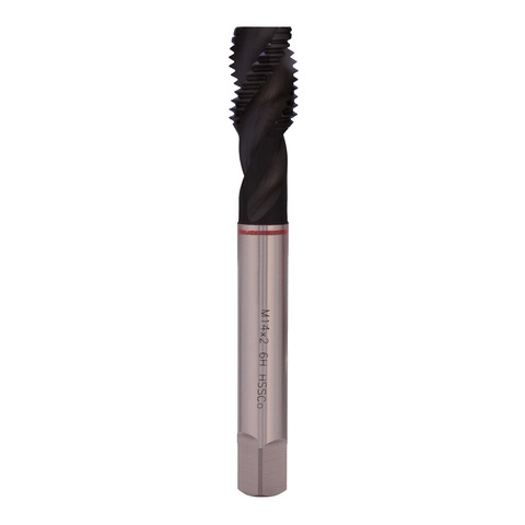 Метчик М14х2,0 (Машинный, винт.) DIN376 HSSE-TiALN 6h C/2-3P R45 110мм a=9,0 H-Tools 233140EFHT