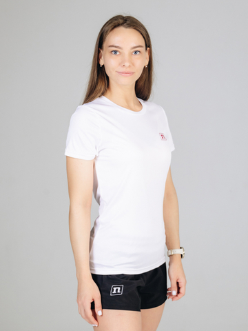 Женская тренировочная футболка Noname White Line Miler T-Shirt 25 WOS white