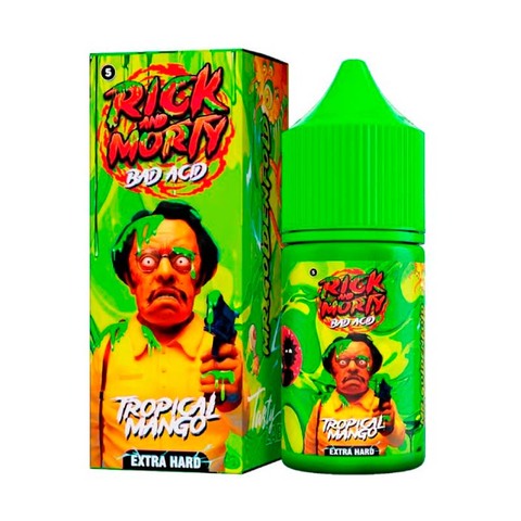 Rick & Morty Bad Acid Salt 2% Extra HARD 30 ml - Тропический манго