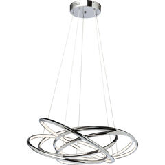 Светильник подвесной Saturn LED Chrome Big