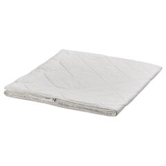 Полутороспальное одеяло IKEA MJUKDAN (МЮКДОН), Стеганое, Всесезонное, Белый, 150х200 см
