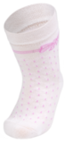Носки из хлопка Norveg Bio Cotton White-Pink детские