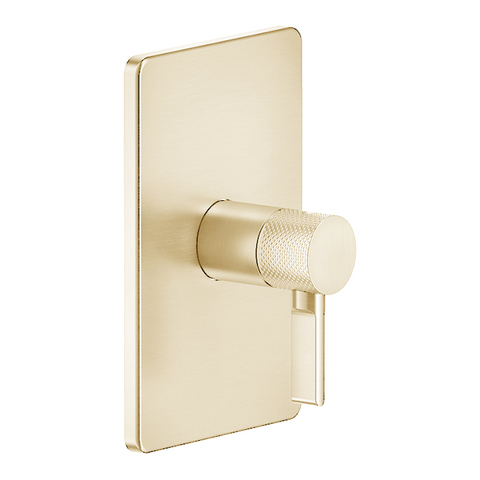 Gessi Inciso 58061#246 Встраиваемый смеситель, на 1 источник (внешняя часть), цвет: золото