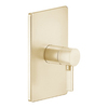 Gessi Inciso 58061#246 Встраиваемый смеситель, на 1 источник (внешняя часть), цвет: золото