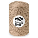 Шнур для вязания Caramel Baby 300 м миндальный латте 7685