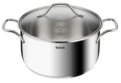 Кастрюля с крышкой Tefal Intuition 24 см B8644674