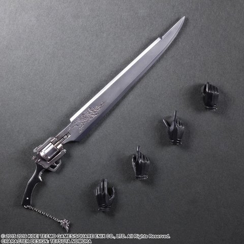 Финал Фэнтази Диссидия фигурка Скволл Леонхарт (копия) — Final Fantasy Dissidia Squall Leonhart Play Arts Kai (copy)
