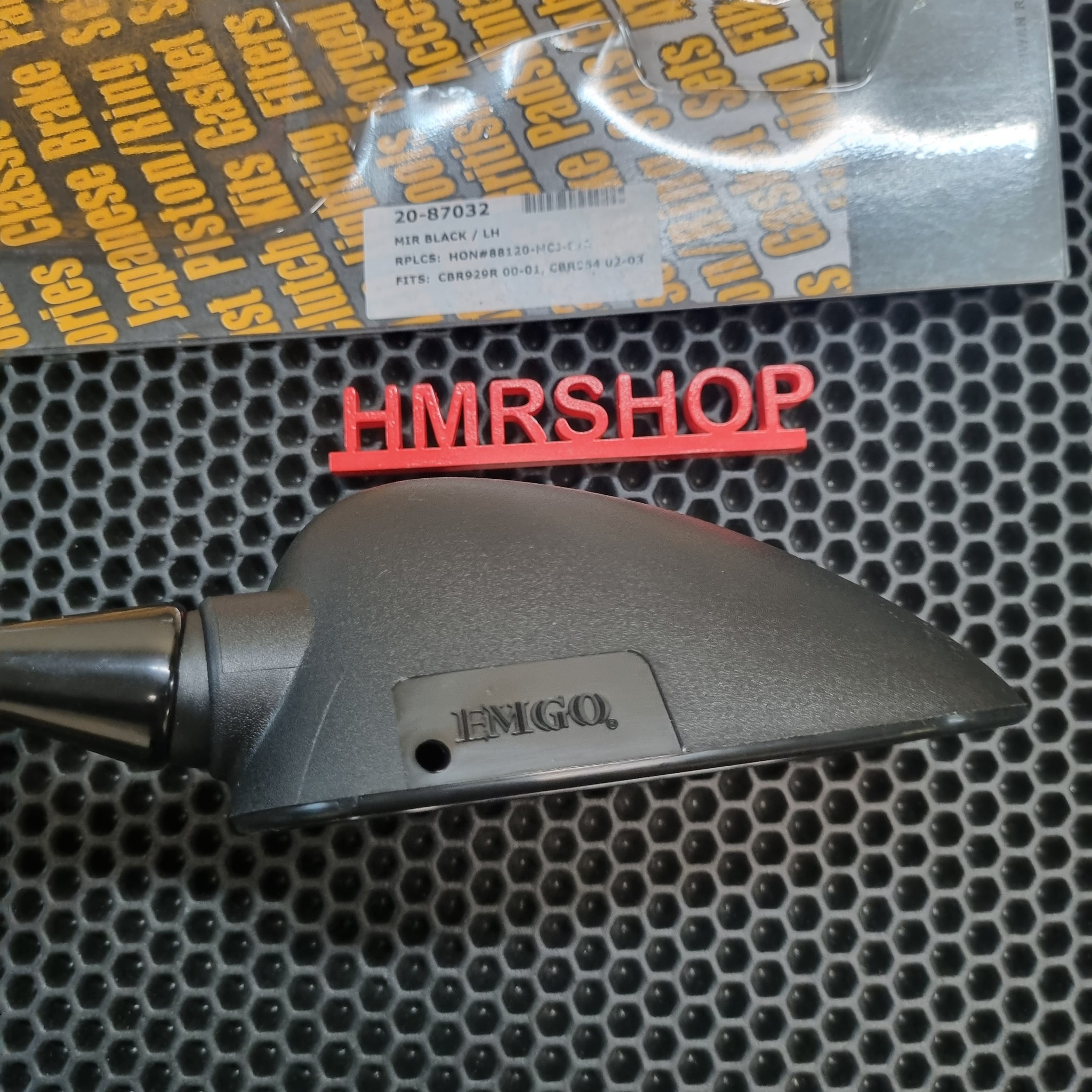 EMGO Зеркало левое CBR929RR 00-01 CBR954RR 02-03 20-87032