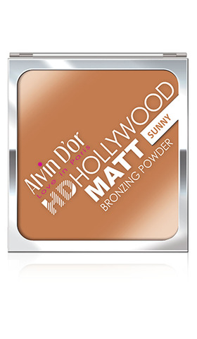 Alvin D`or P-16 Пудра MATT Bronzing  тон 02 sunny, Powder Hd Hollywod