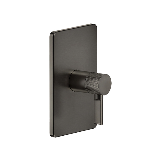 Gessi Inciso 58061#299 Встраиваемый смеситель, на 1 источник (внешняя часть), цвет: nero XL