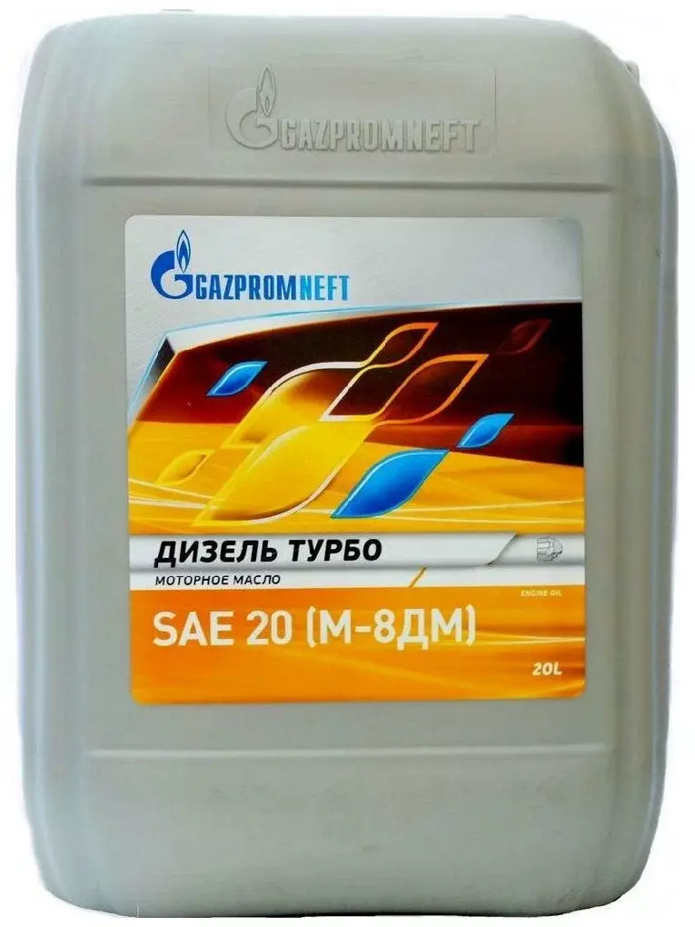 Моторное масло Gazpromneft М-8ДМ минеральное 20л