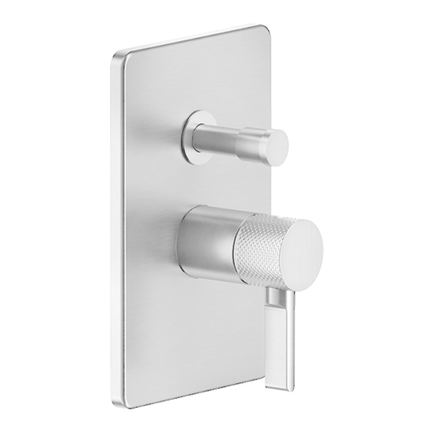 Gessi Inciso 58079#031 Встраиваемый смеситель, на 2 источника с автоматическим переключателем (внешняя часть), цвет: хром