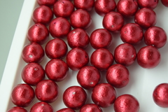 Хлопковый жемчуг 16 мм Red