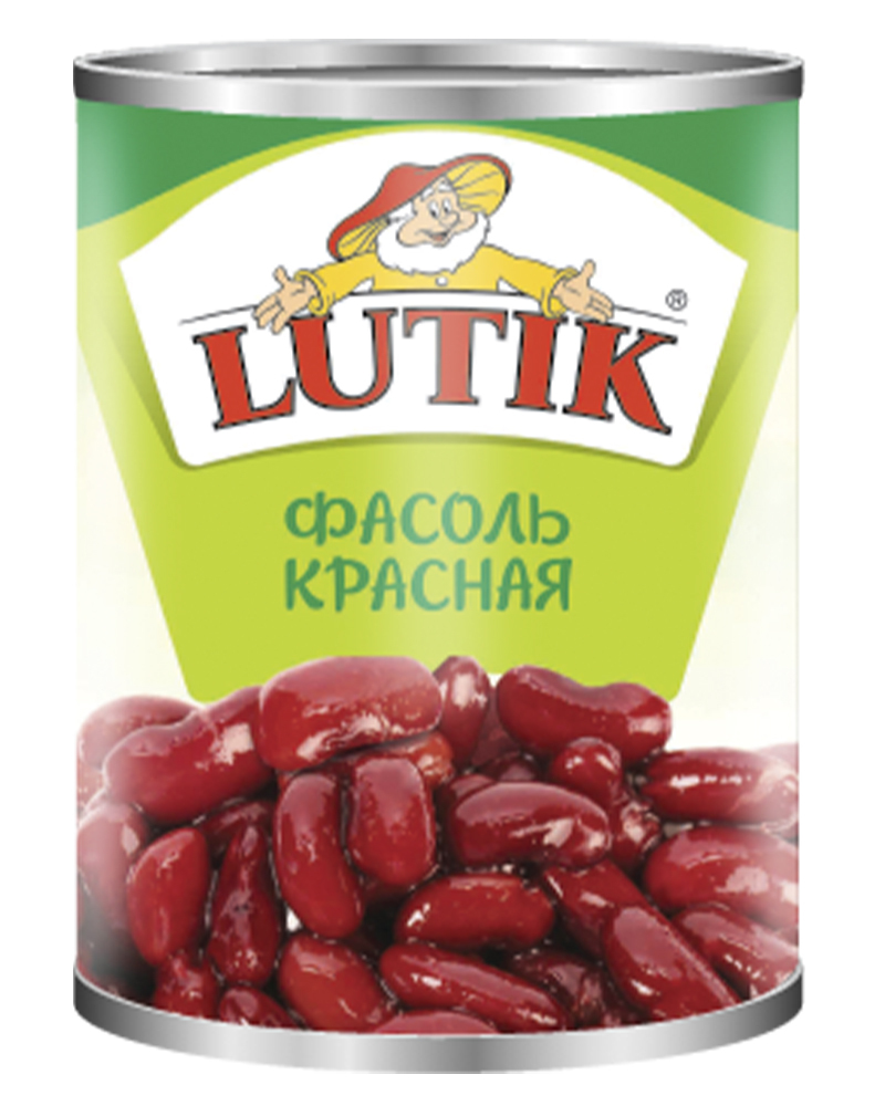 Фасоль красная Lutik, 425 мл.