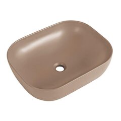 BelBagno BB1302-H316 Раковина керамическая накладная, 40x50, цвет: бежевый фото