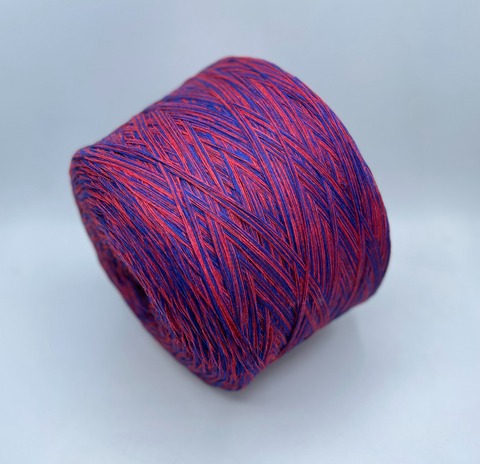 Авторская смотка (пр.Италия), 188м/100гр. 100%Меринос , цвет-Ягодное лукошко, арт-33180