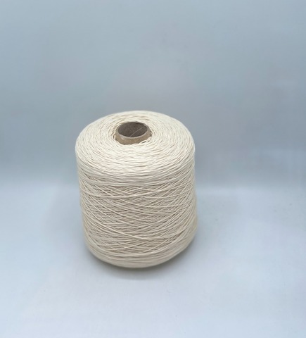 Бобинная пряжа (пр.Италия), art.Cotone, 350м/100 гр. 100%Хлопок, цвет-Заварной крем , арт.34790