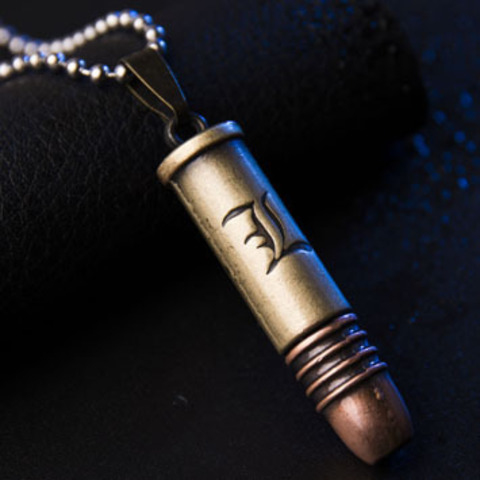 Cross Fire Pendant Necklace v2