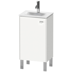 Duravit Brioso BR4508R2222 Тумба напольная под раковину # 073345, с 1 стеклянной полкой, 1 дверца, петли справа, 685x440x310мм, цвет White High Gloss фото