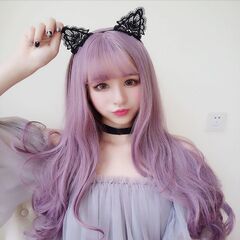 Ободок с кружевными ушками Кошки