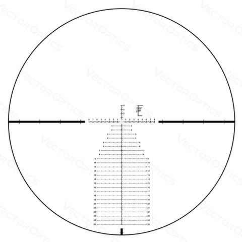 Vector Optics Continental 4-24х56 MBR Ranging FFP Zero Stop 34мм