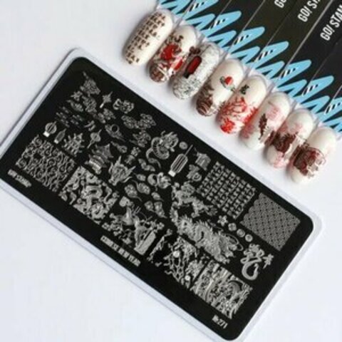 Пластина для стемпинга Go! Stamp 271 Chinese New Year