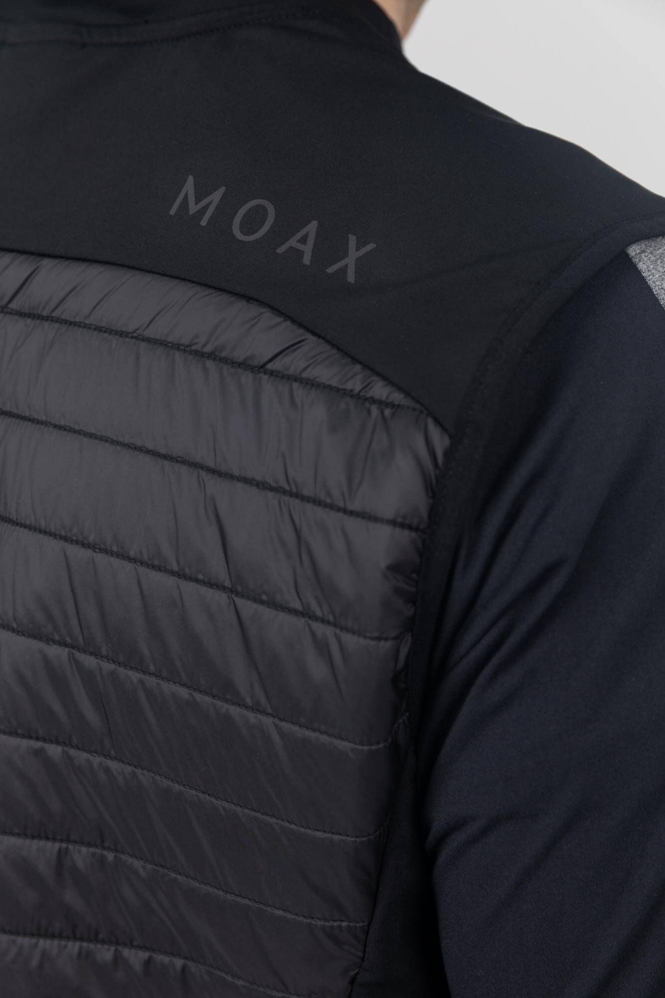 Мужской теплый жилет Moax Navado черный - 4