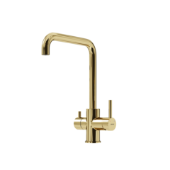 Sancos Vela SC4013ZG Смеситель для кухни с краном для фильтрованной воды, цвет: полированное золото фото