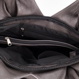 Сумка Саломея 101 мульти итальянский серо-черный