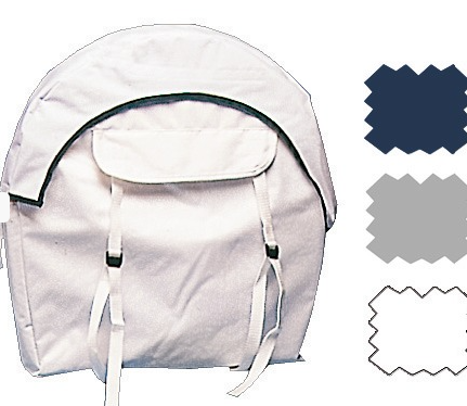 Horseshoe lifebuoy with accessories and cover