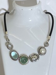 Шарада (серебряное колье)