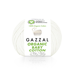 Gazzal Organic Baby Cotton 415 (Белый)