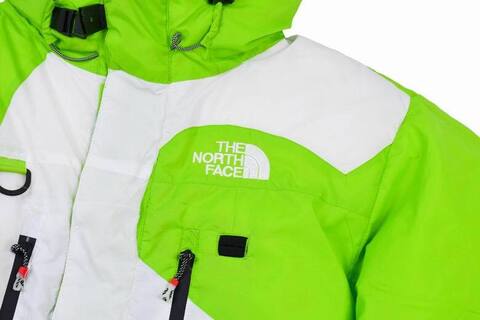 Пуховик The North Face x Supreme 'Light Green/White' 