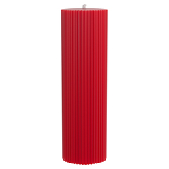 Декоративная свеча 6х20см SCANDYLAB Empire Red SL-EL08