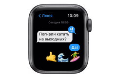 Смарт часы Apple Watch Nike SE GPS, 40mm Space Grey Aluminium Case with Anthracite/Black Nike Sport Band - Regular (MKQ33GK/A)