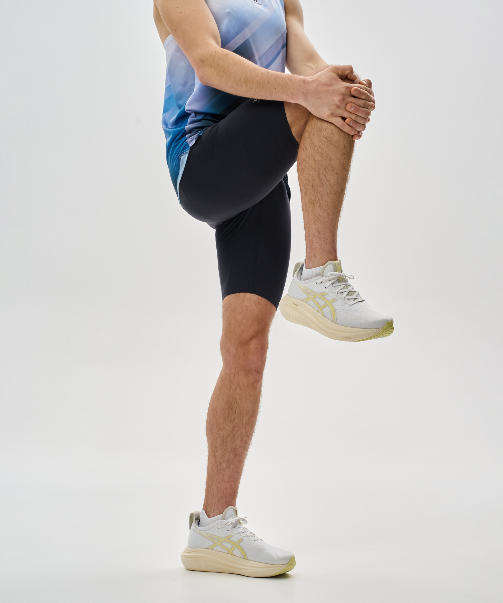 Мужские тренировочные тайтсы Nordski half Race black - 4